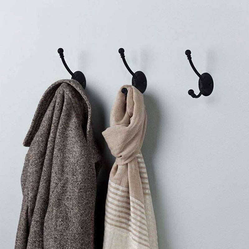 Crochets Porte Manteau Vintage (Lot De 5)