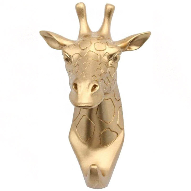 Patère Dorée Animaux