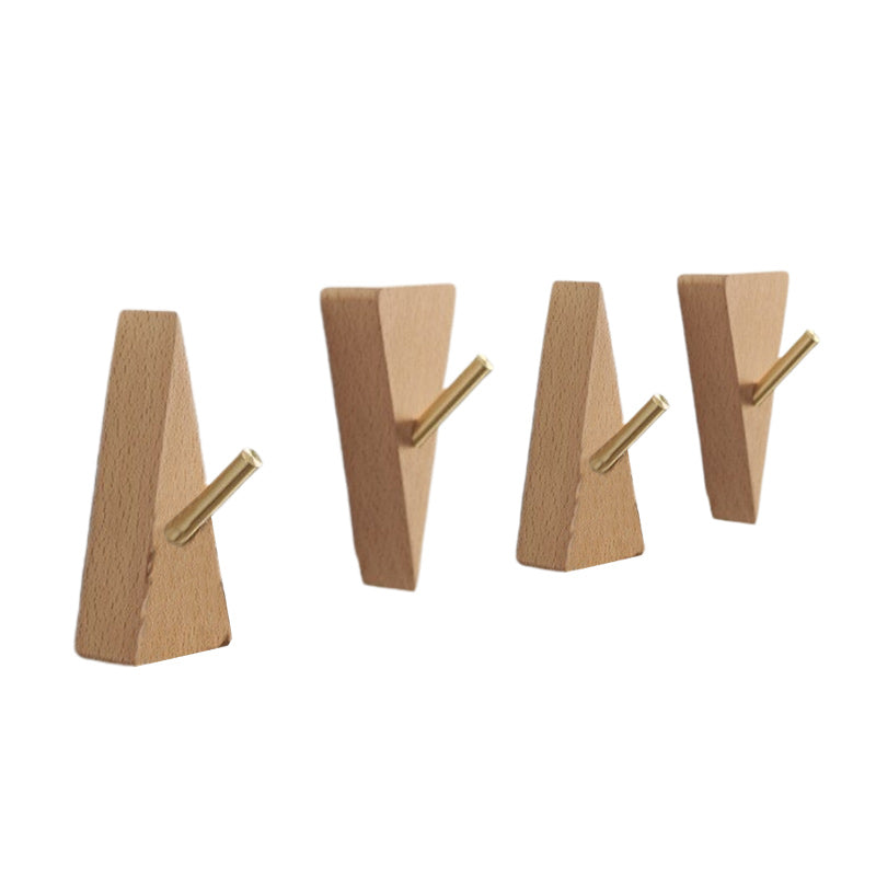 Patère Design pour Entrée (4 Pièces)