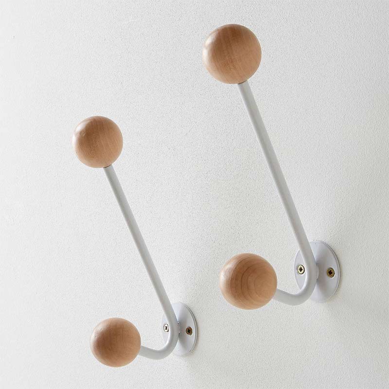 Patère Vintage Boule (2 Pièces)