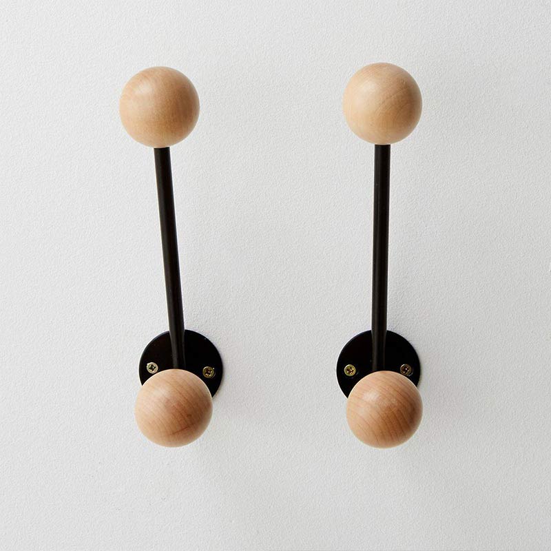 Patère Vintage Boule (2 Pièces)