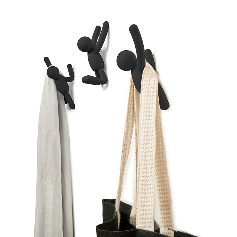 Patère Design Bonhomme Buddy Hooks (3 pièces)