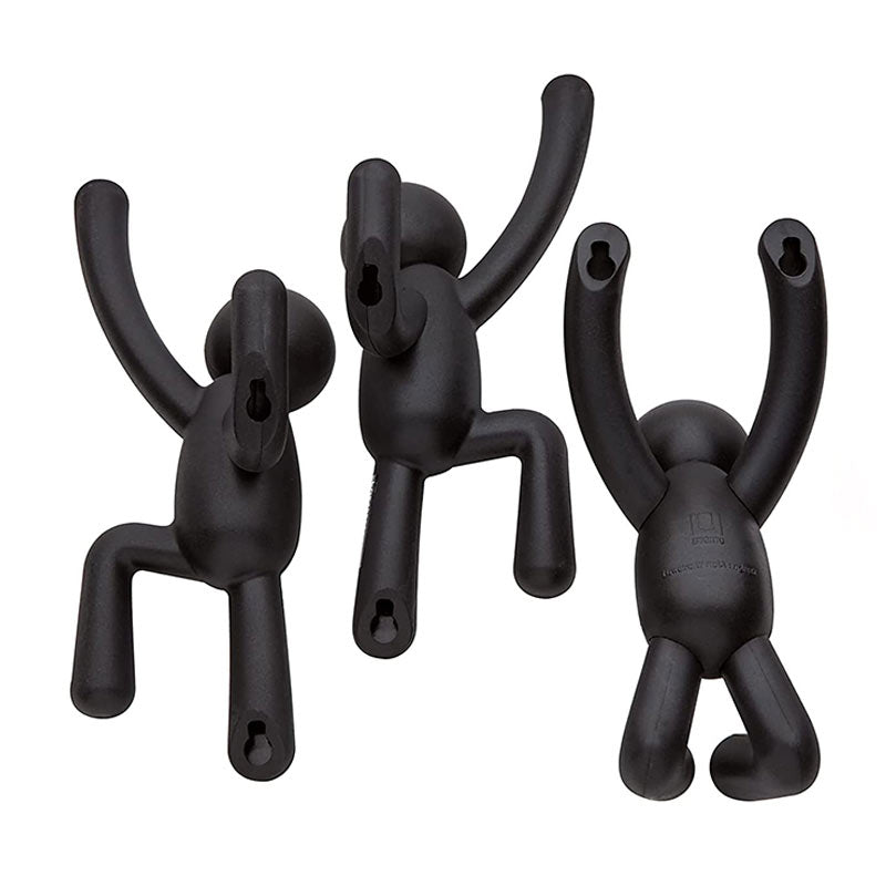 Patère Design Bonhomme Buddy Hooks (3 pièces)