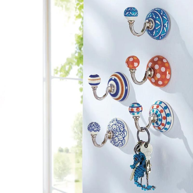 Patère Céramique (5 Pièces)