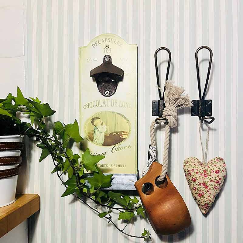 Patère Vintage École (6 Pièces)