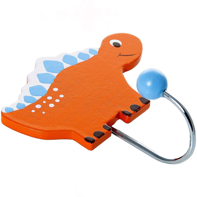 Patère Murale Enfant Dinosaure