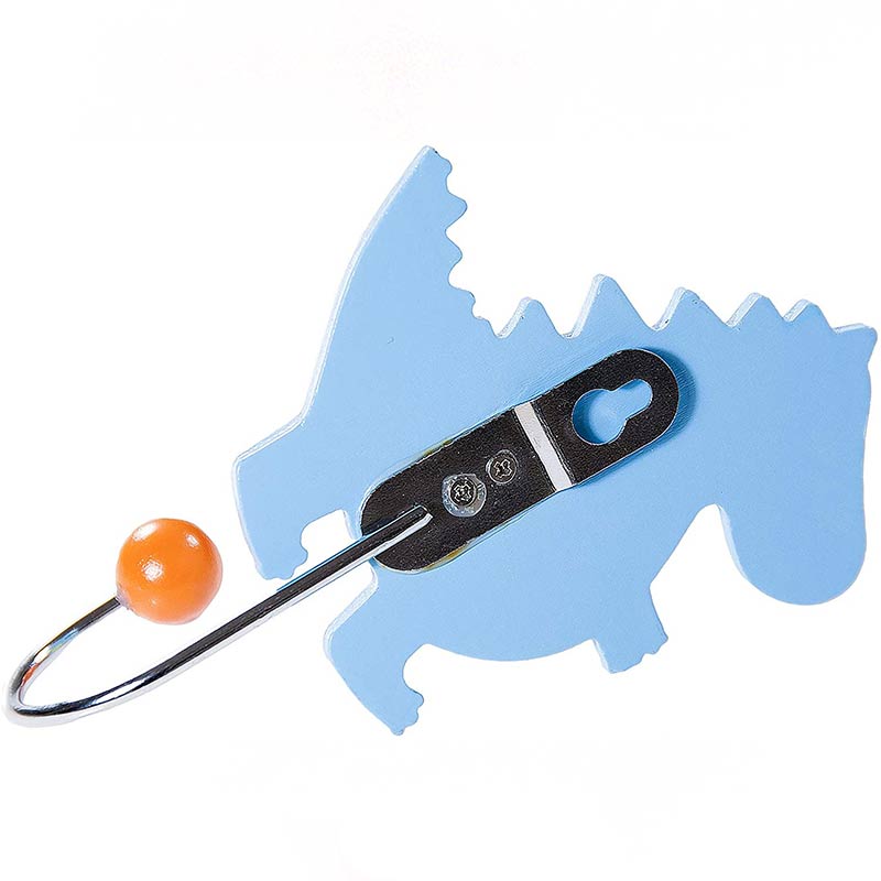 Patère Murale Enfant Dinosaure