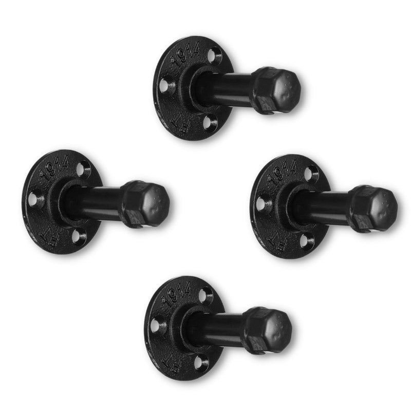 patère industrielle tuyau (4 Pièces)