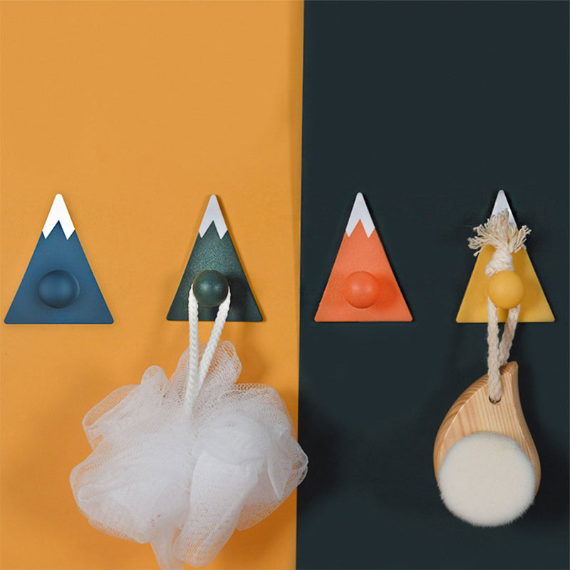 Patère Murale Enfant Montagne (4 Pièces)