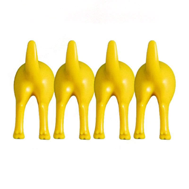 Patère queue de chien (4 Pièces)