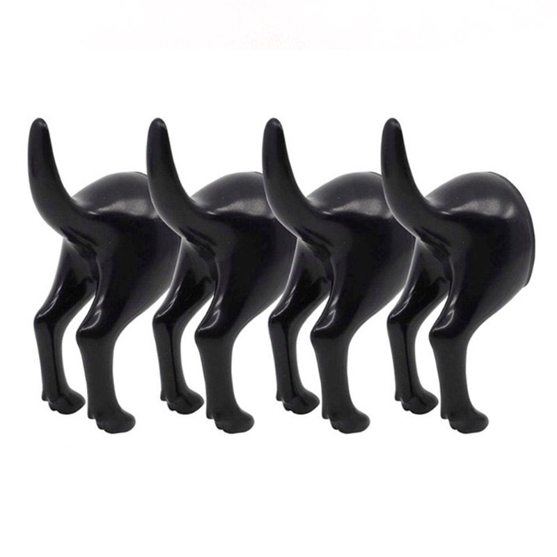 Patère queue de chien (4 Pièces)
