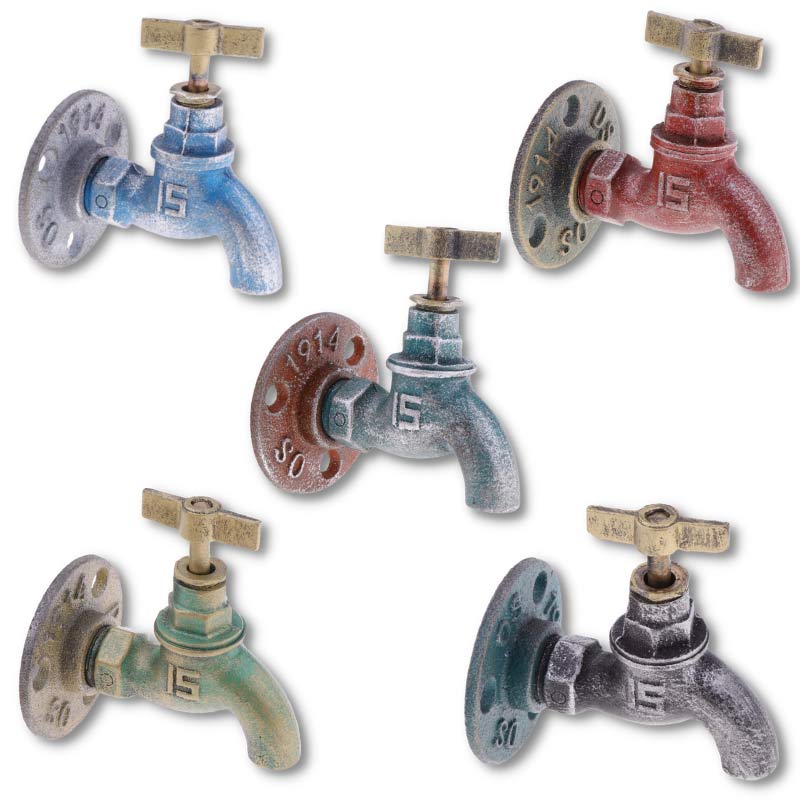 Patère robinet industriel