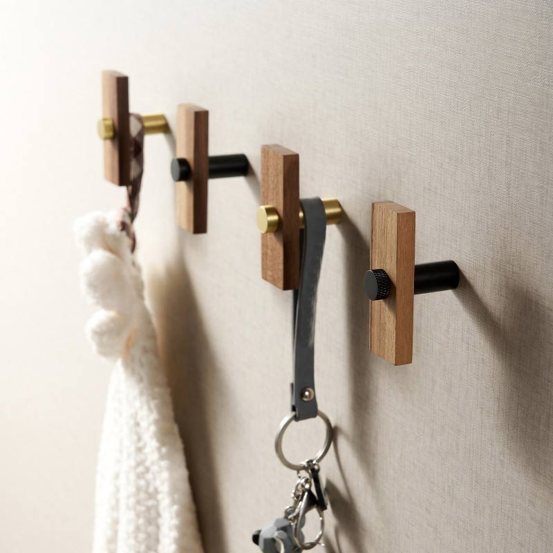 Patère Salle De Bain Design (4 Pièces)