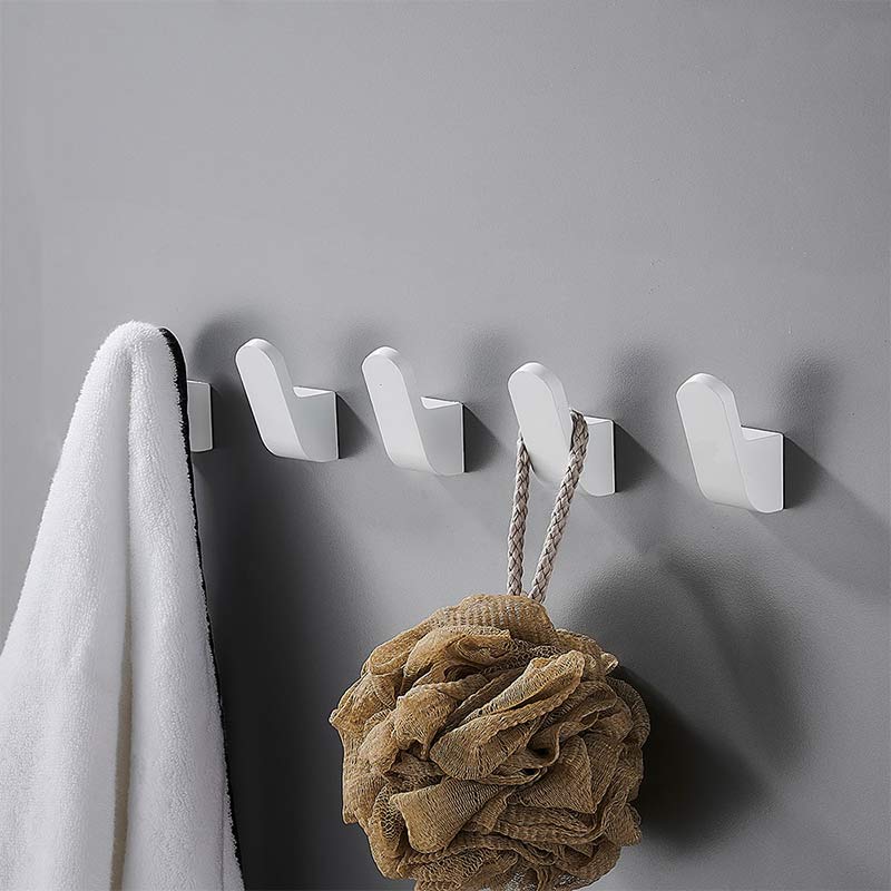 Patère murale salle de bain (5 Pièces)
