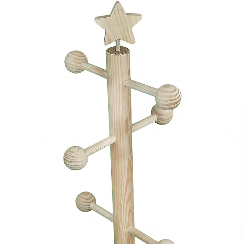 Porte manteau bois sur pied enfant