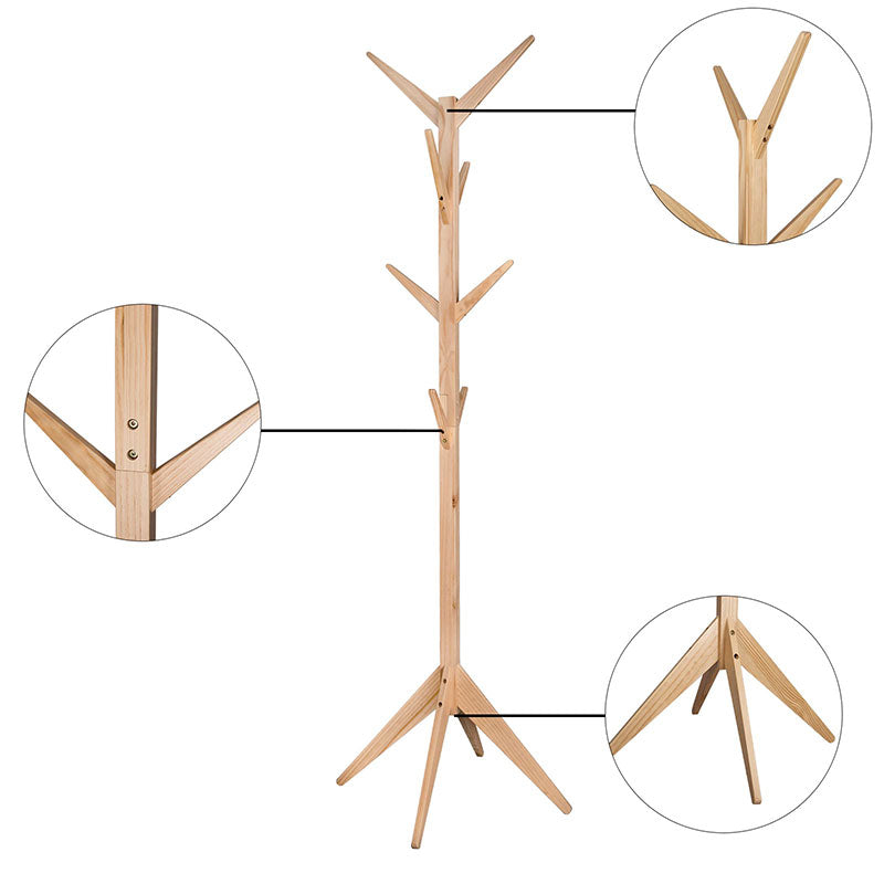 Porte manteau sur pied design arbre