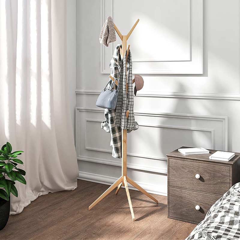 Porte manteau sur pied design arbre