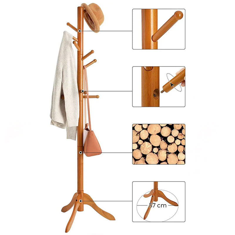 Porte manteau arbre bois
