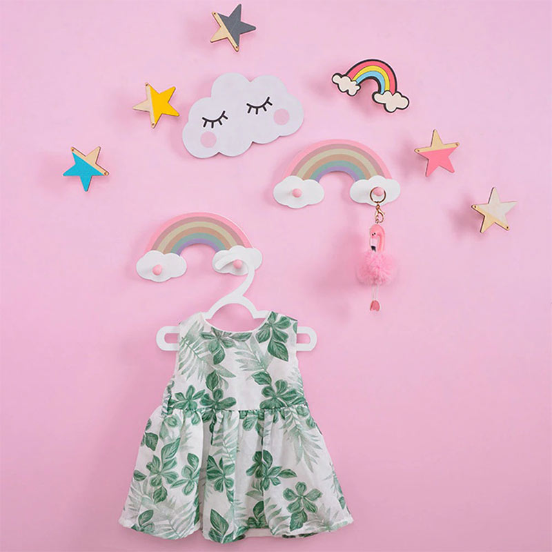 Porte manteau pour Enfants Arc en ciel