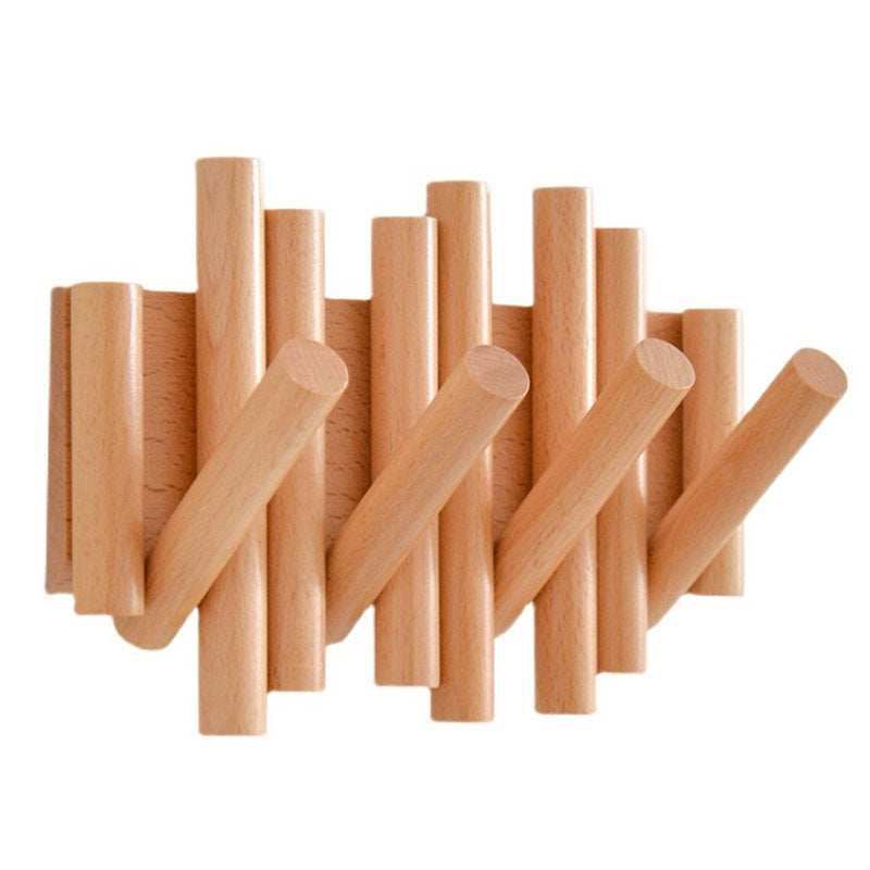 Porte Manteau Mural Bois Fait Maison