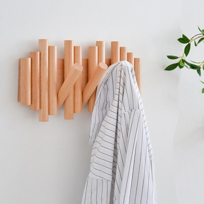 Porte Manteau Mural Pliable