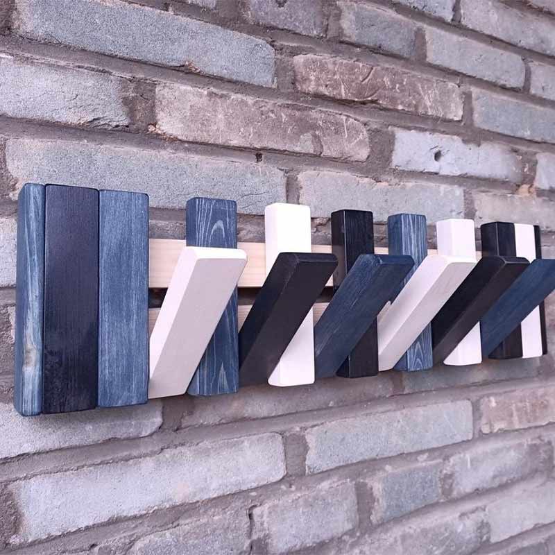 Porte Manteau Mural Rétractable Design
