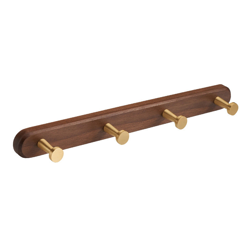 Porte manteau bois coloré rétractable
