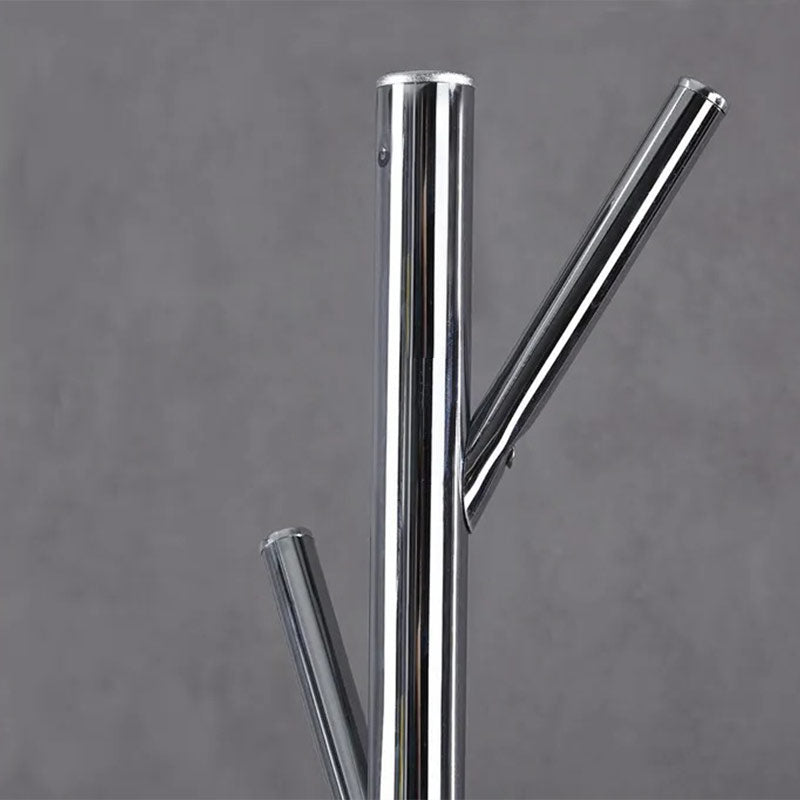 Porte manteau chrome sur pied
