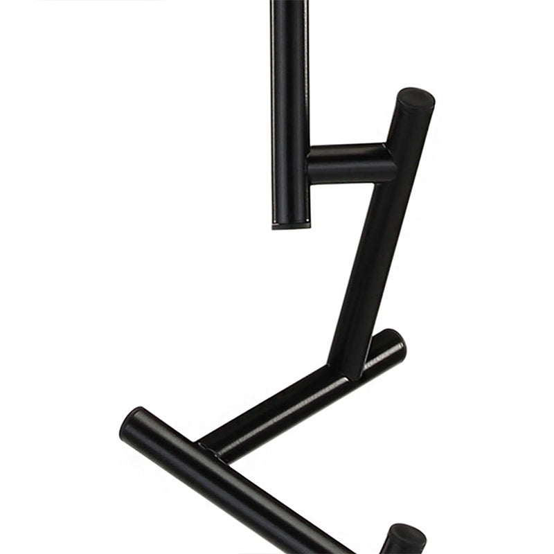 Porte manteau sur pied metal noir