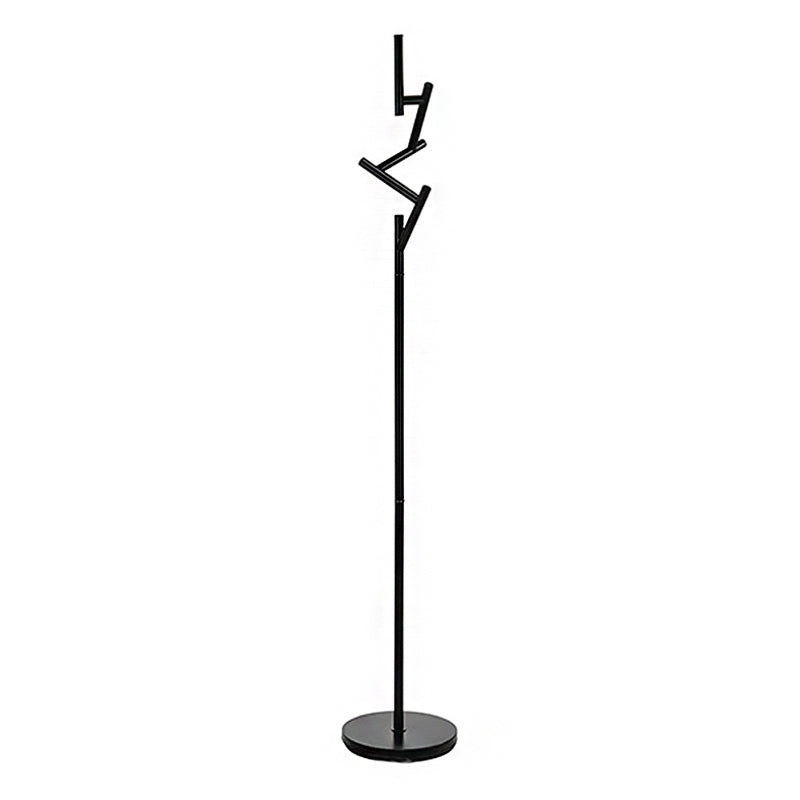Porte manteau sur pied metal noir