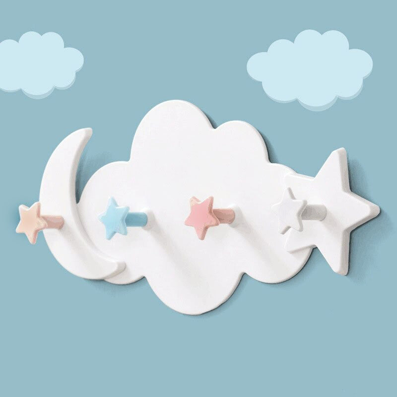 Porte manteau bebe nuage