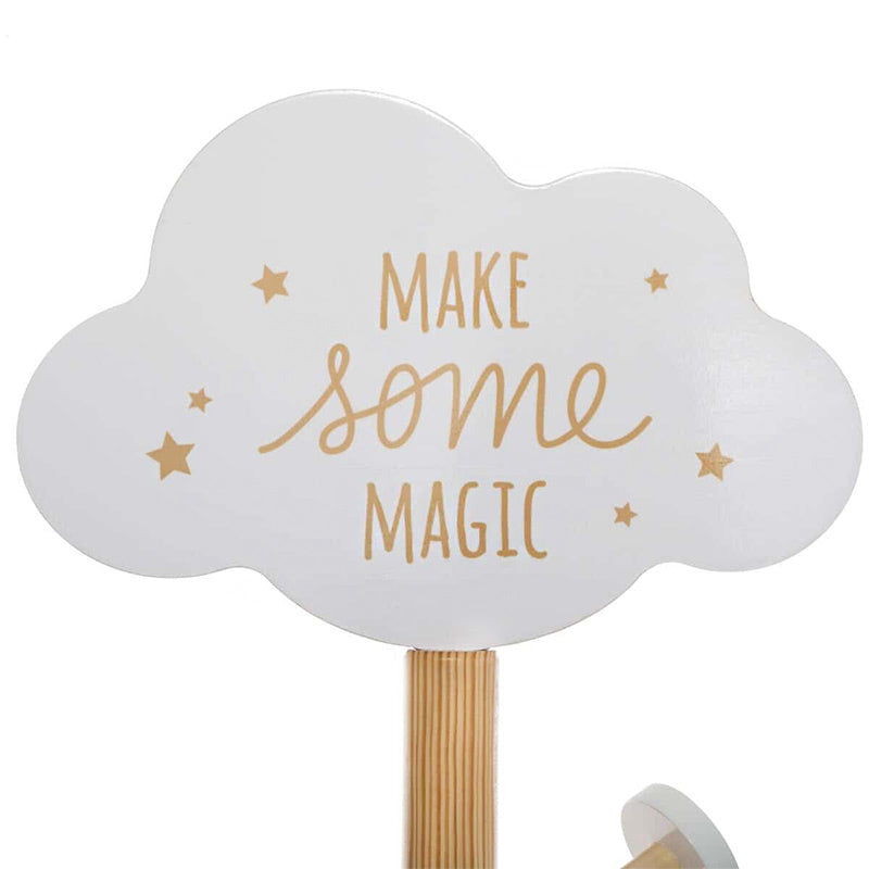 Porte manteau sur pied pour enfant - nuage