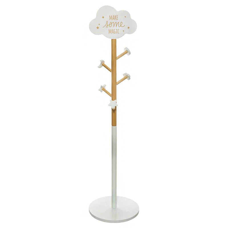 Porte manteau sur pied pour enfant - nuage
