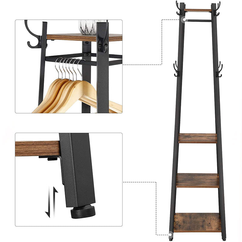Porte manteau sur pied style industriel