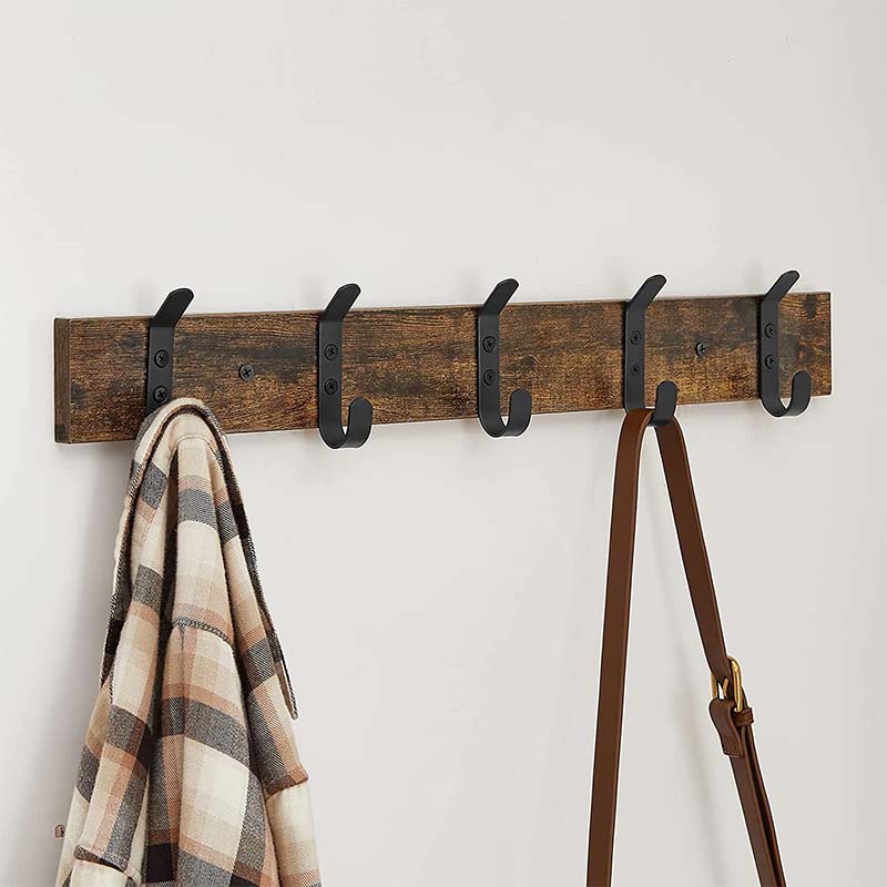 Porte Manteau Industriel Bois et Métal
