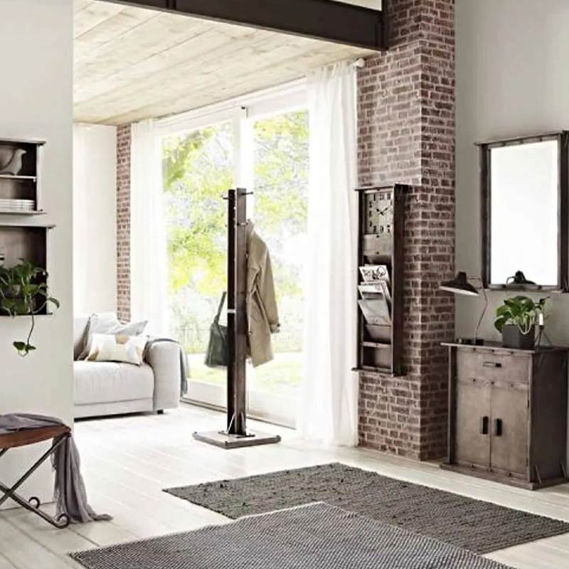 Porte manteau industriel sur pied