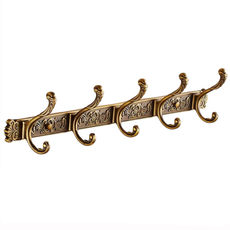 Porte manteau laiton doré