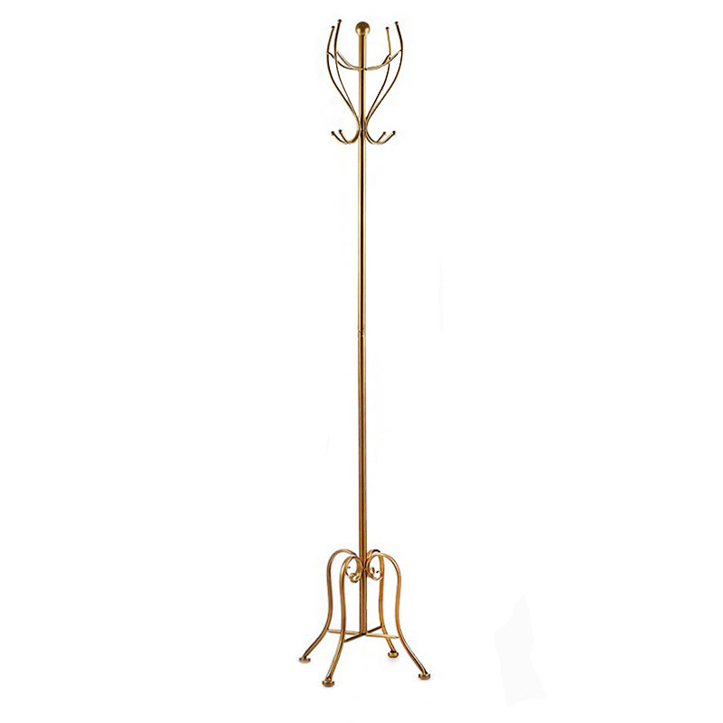 Ancien porte manteau perroquet métal