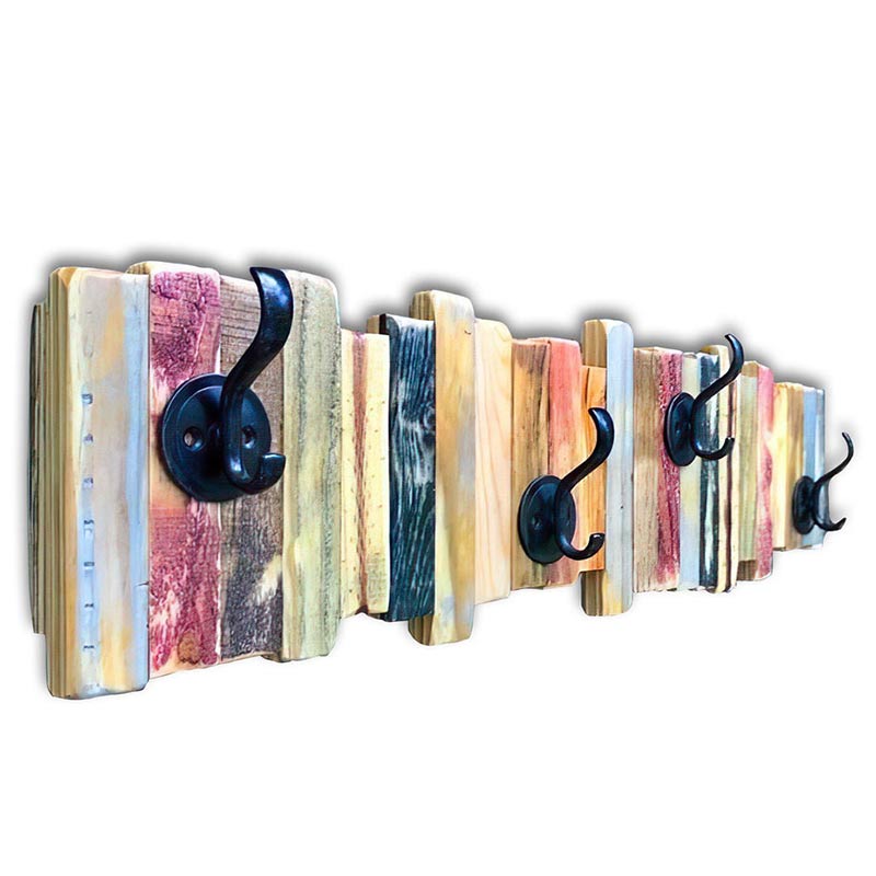 Porte Manteau Mural Bois Design