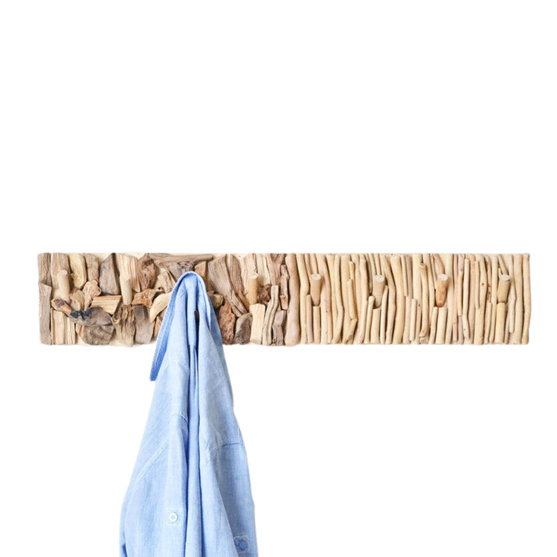 Porte Manteau Mural Bois Flotté