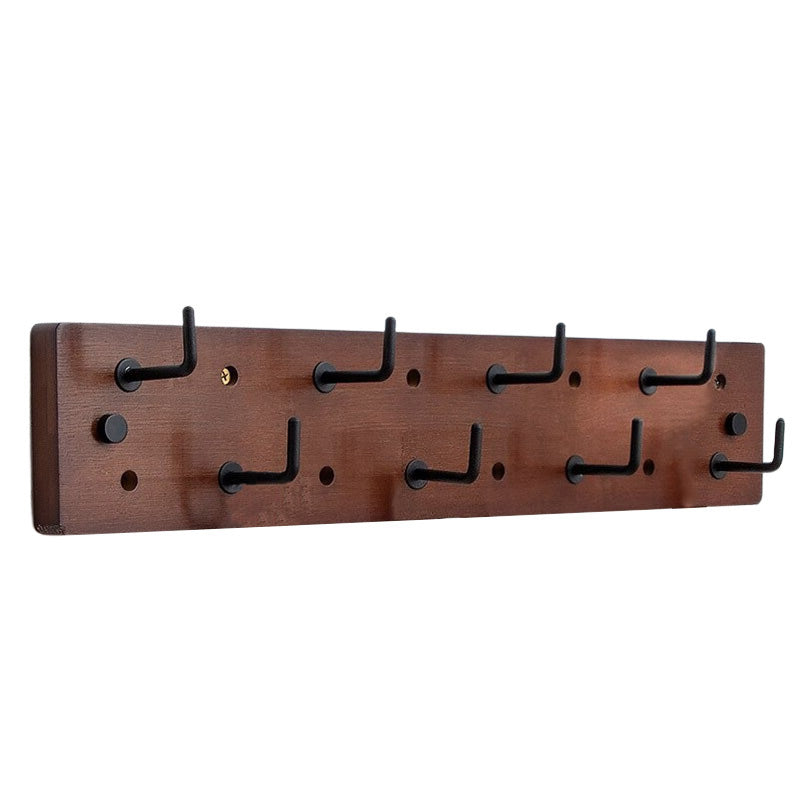 Porte manteau industriel en bois