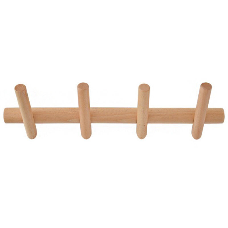 Porte Manteau Mural Bois Scandinave