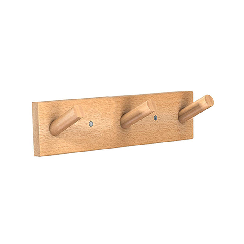 Porte manteau mural planche bois