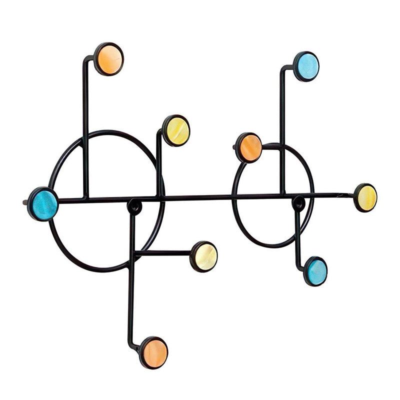 Porte manteau multicolore