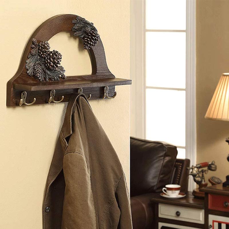 Porte manteau bois ancien