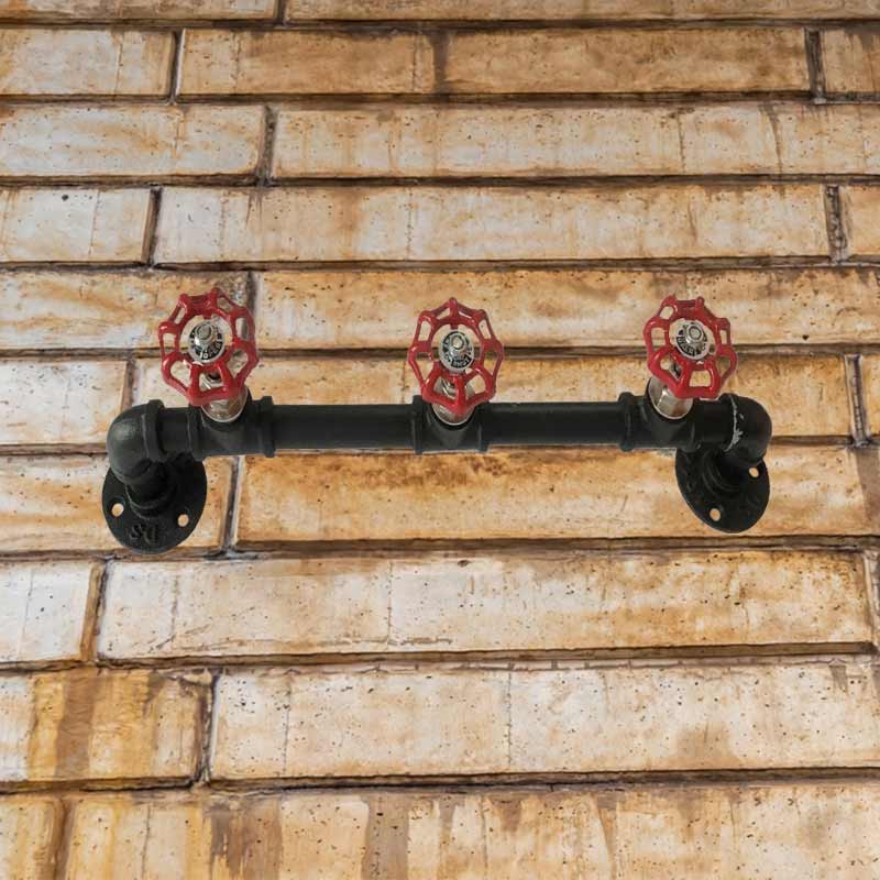 Porte Manteau Vanne 3 crochets murales