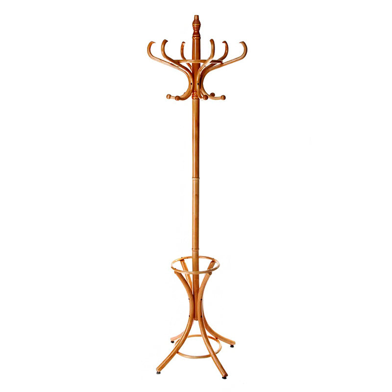 Porte manteau bois perroquet