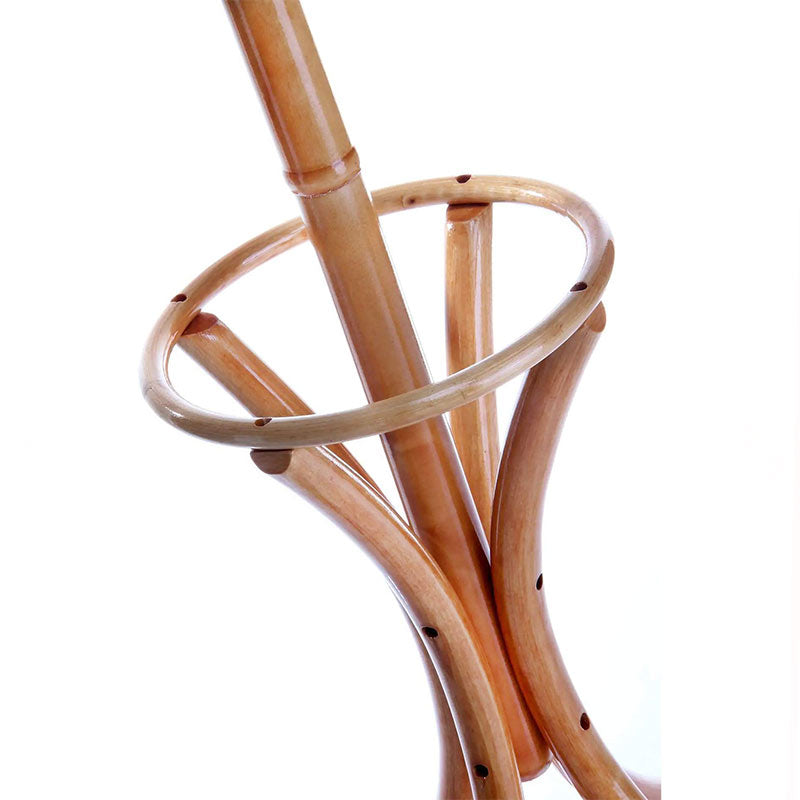 Porte manteau bois perroquet