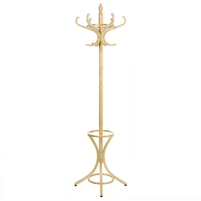 Porte manteau perroquet bois clair
