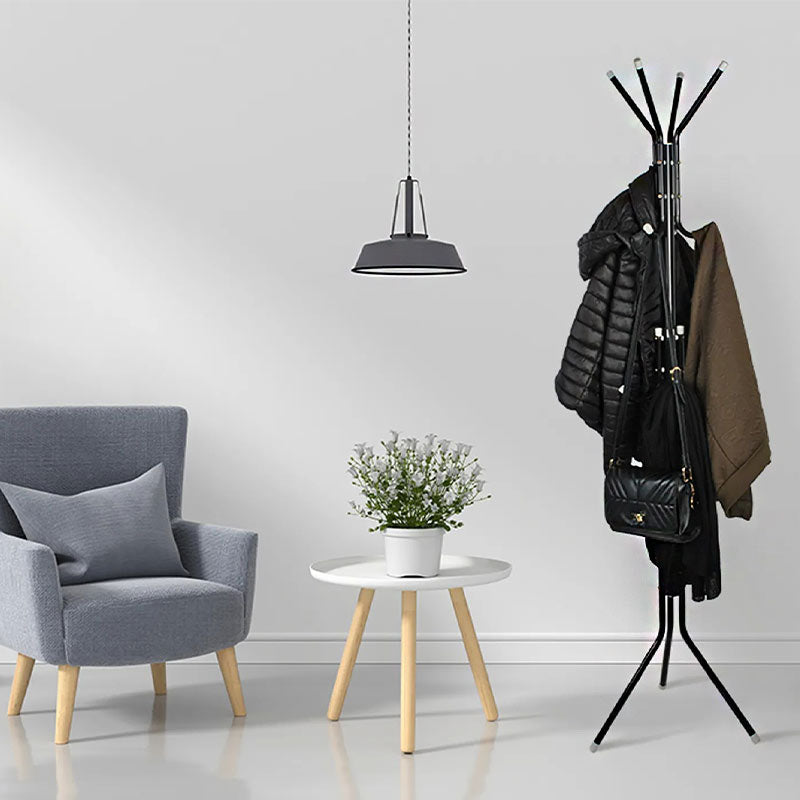 Porte Manteau Perroquet Design Noir